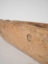 Provincial French wooden display bowl