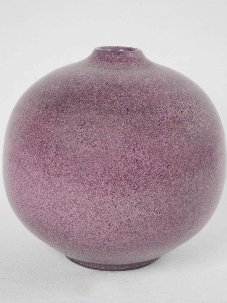 Vintage French glazed ceramic vase