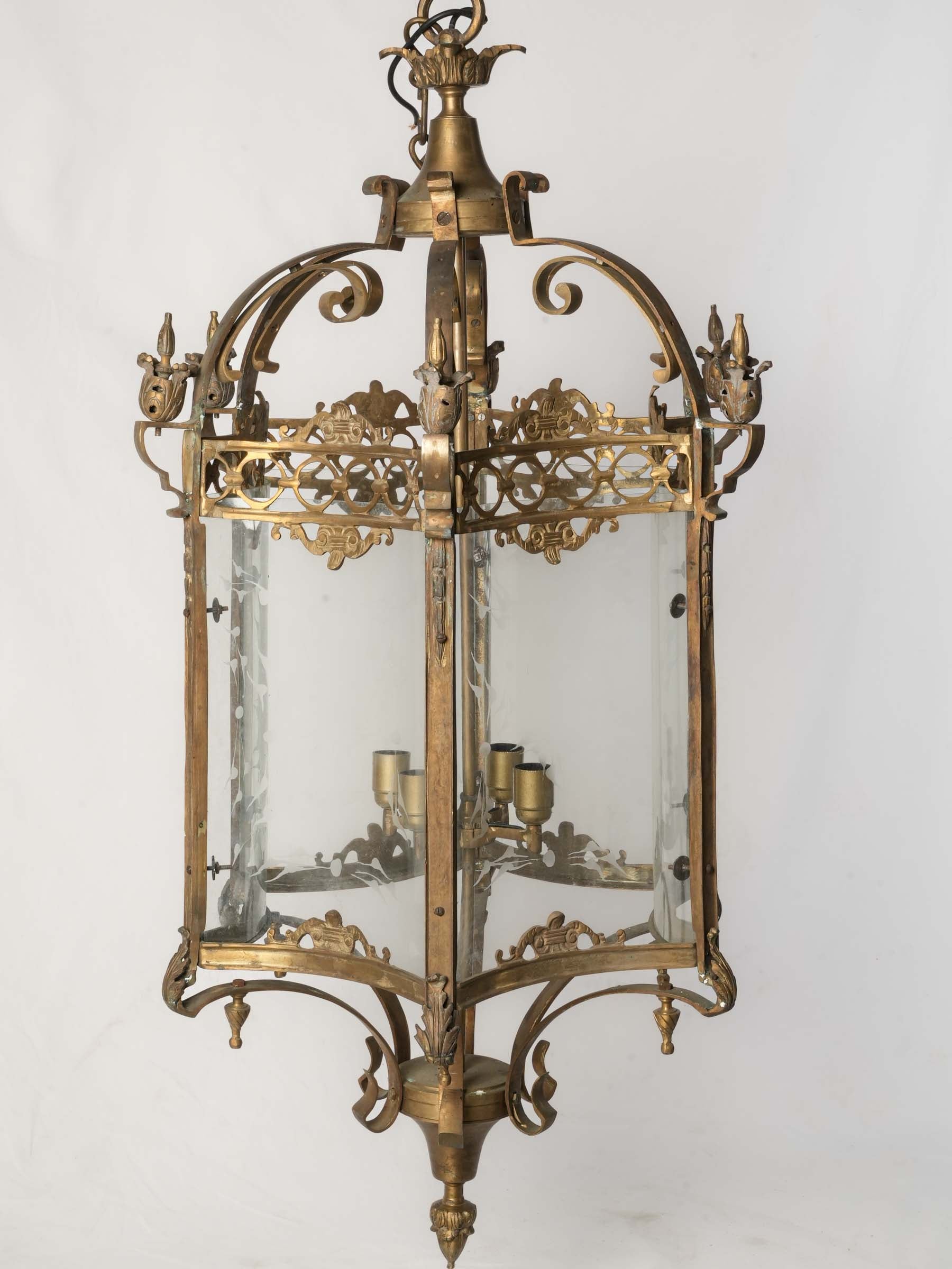 Timeless classical French ceiling lantern