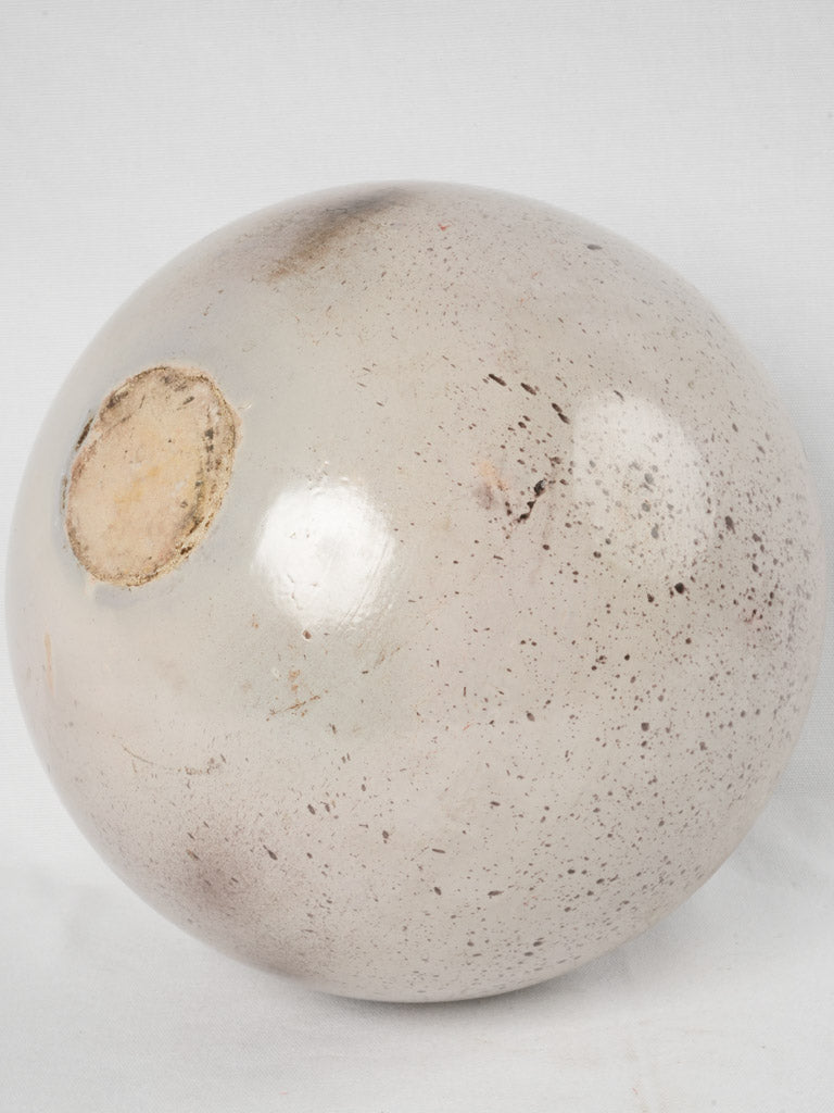 Provincial speckled ceramic vase collectible