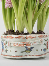 Charming French planter with painted motifs