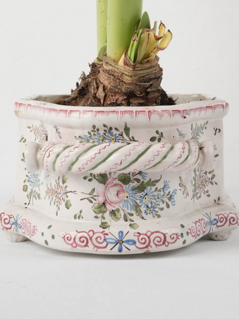 Romantic scene French cachepot planter
