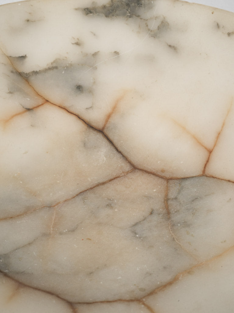 Refined antique triform bowl