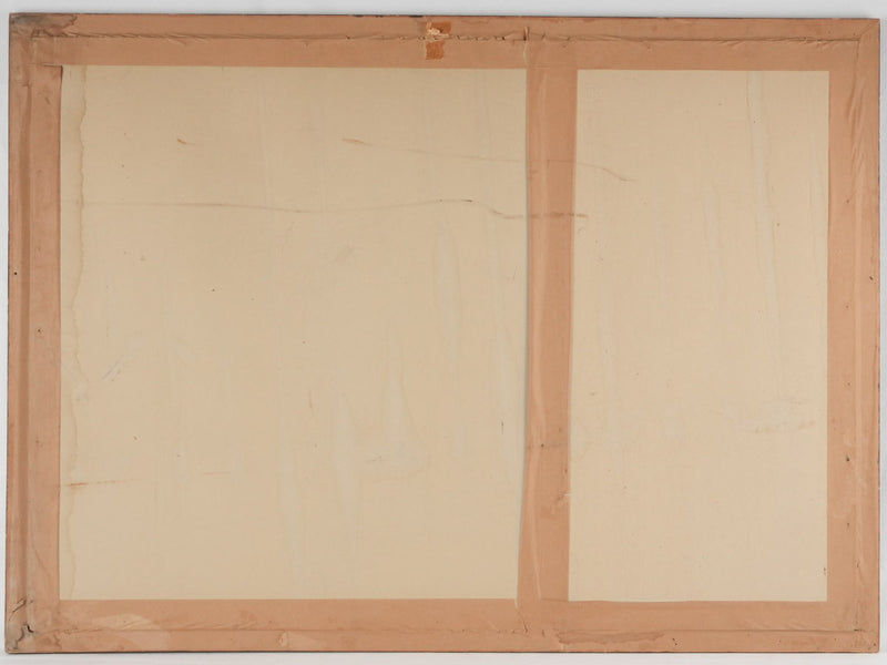 Large Provencal landscape lithograph - Yves Brayer (1907-1990) - 34¾" x 47¼"