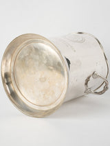 Opulent silver-plated champagne bucket