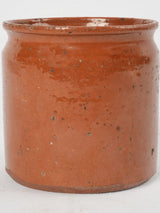 Antique French ceramic confiture pot
