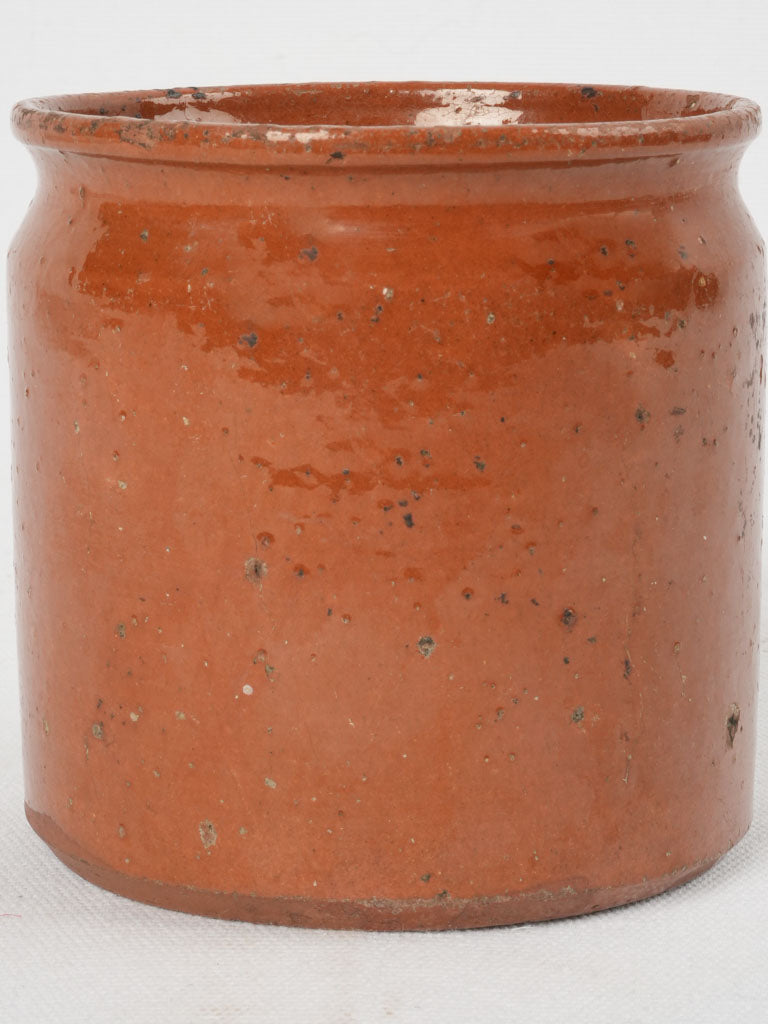 Antique French ceramic confiture pot