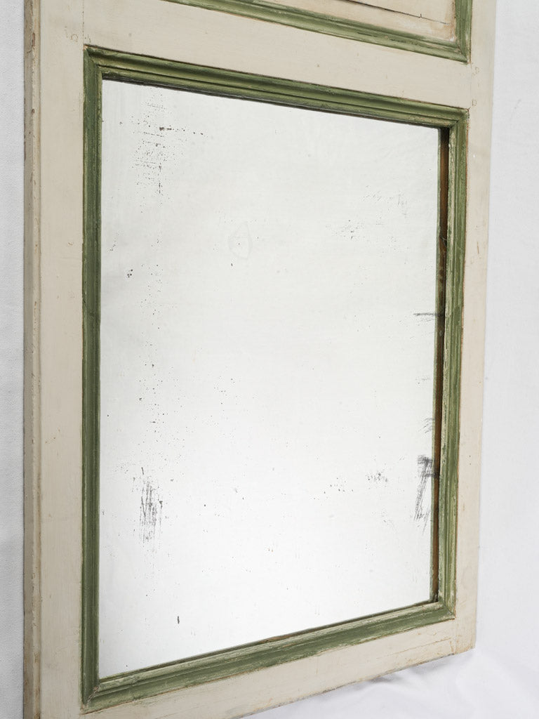 Decorative floral urn mirror