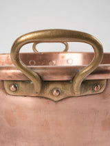 Elegant gleaming copper antique collectible