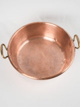 Old-world charm copper basin display
