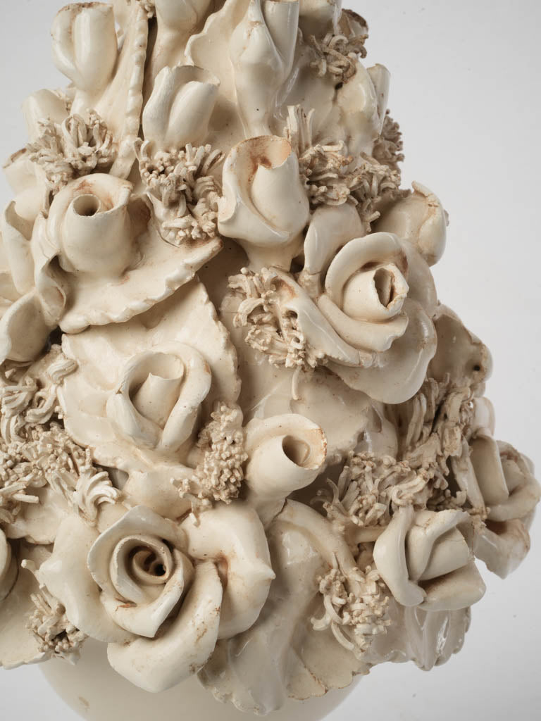 Artisanal traditional Italian floral piece