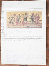 Copy of Fedele Fischetti's Parnasse musical 14¼" x 32"