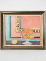 Vintage still life with bowl of citrus - J. Body 24¾" x 28¼"