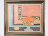 Vintage still life with bowl of citrus - J. Body 24¾" x 28¼"