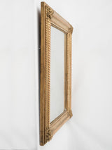 Refined French antique wall mirror