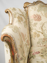 Acanthus motif giltwood vintage settee