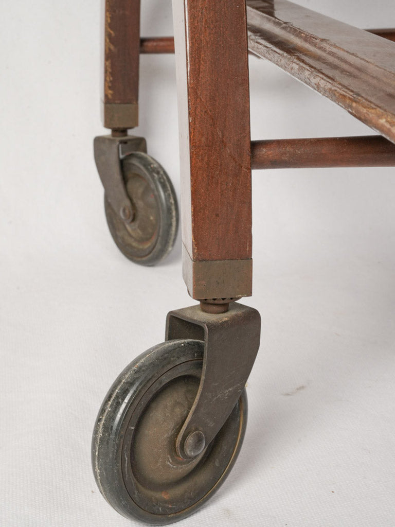 Sophisticated 1960s side serving trolley