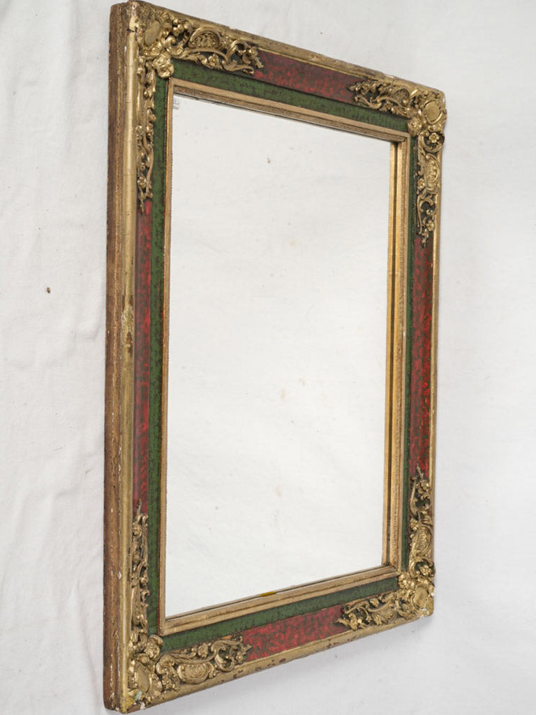 Antique French decorative mirror