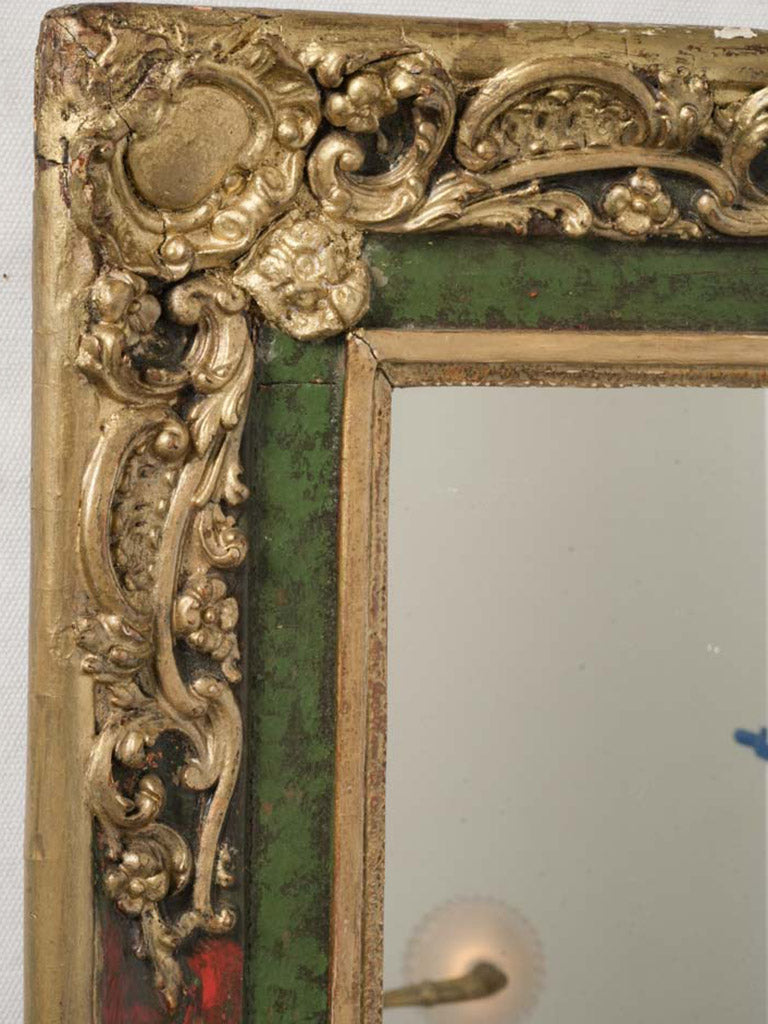 Bold faux marble frame