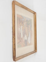 Early 20th century gouache -  Maurice Savin (1894-1973) - 20½" x 27¼"
