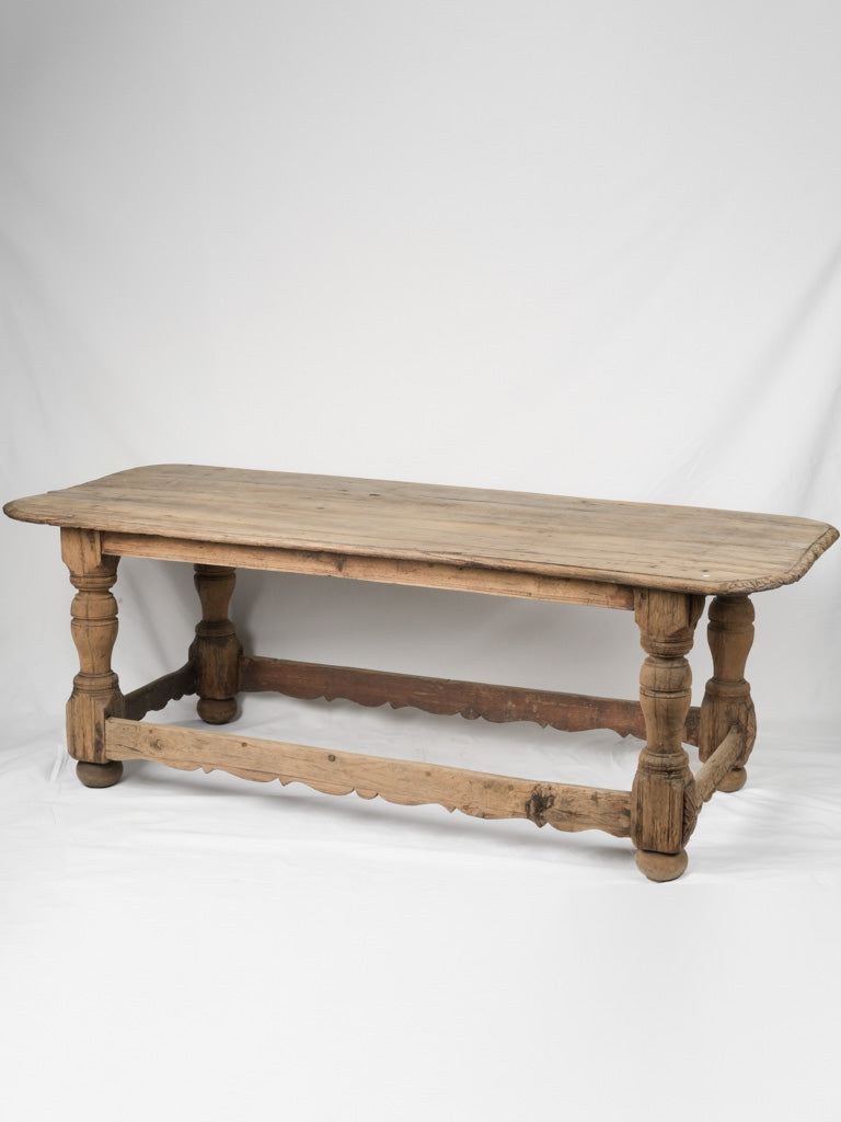 Vintage Louis XIV-style oak table