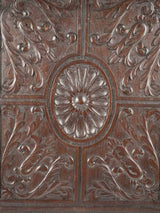 Vintage Renaissance-style wood wall adornments