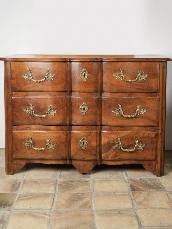 Antique walnut Louis XV commode