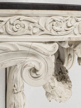 Neoclassical garland-adorned wood sconces