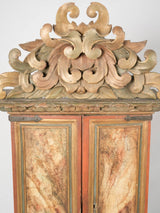 Faux marbre finish Renaissance furniture
