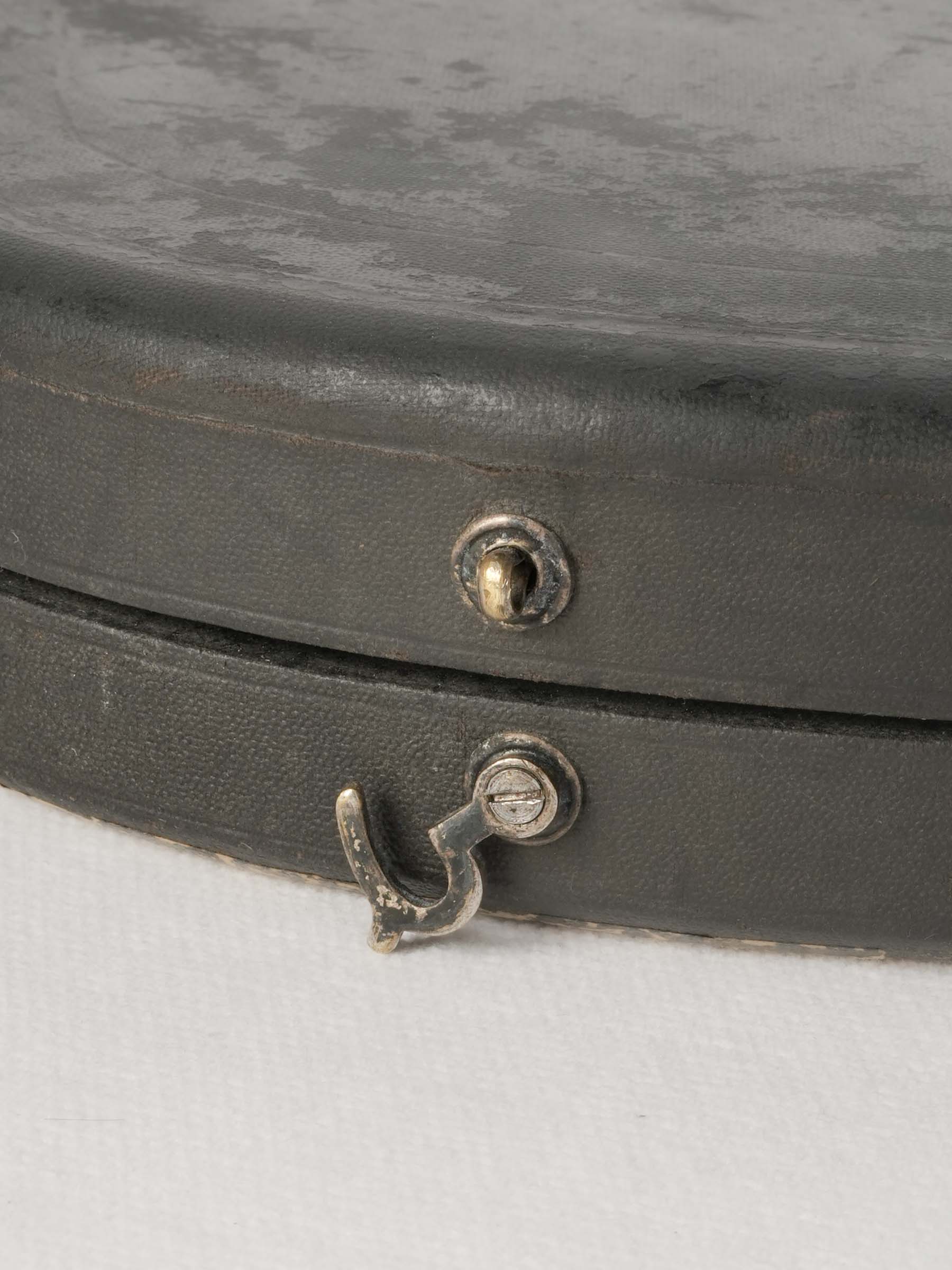 French Ice Cream Service in Striking Sapphire-Blue Shell-Shaped Case, Early 20th Century.