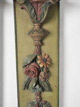 Aged decorative Genoa mirror panels