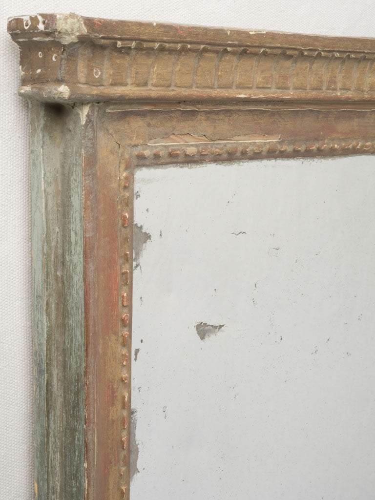 Decorative speckled glass decorative mirror  