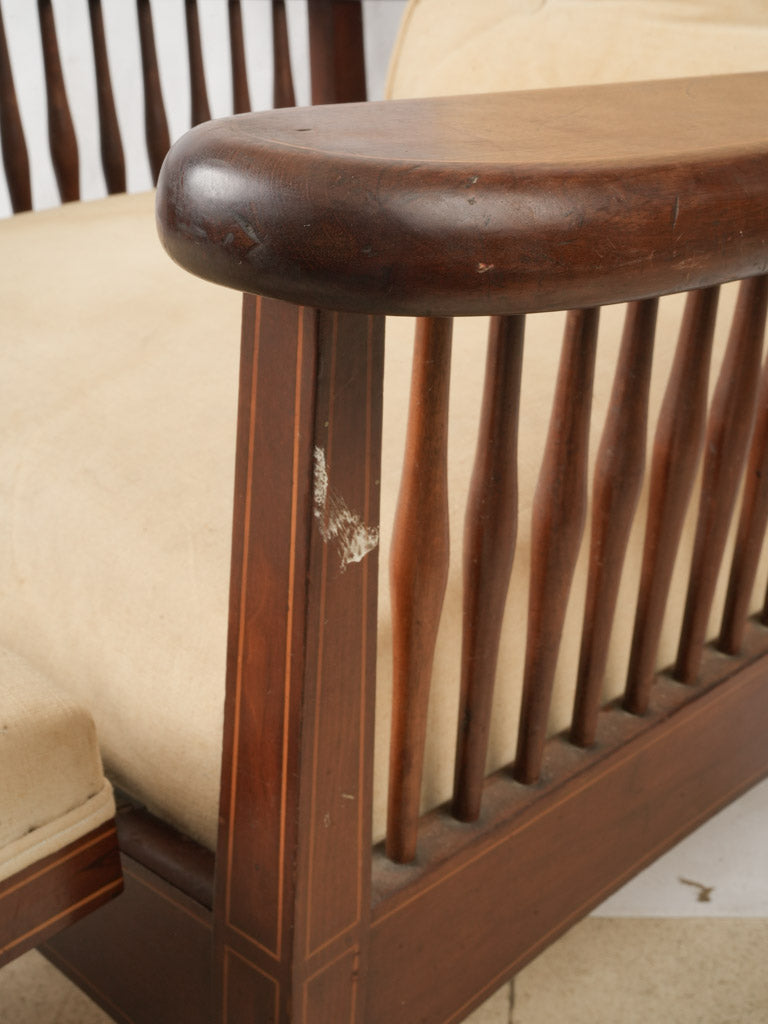 Iconic Morris style mahogany chair