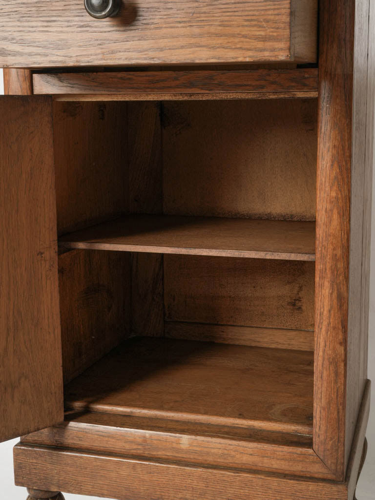 Graceful marble-topped cabinet  