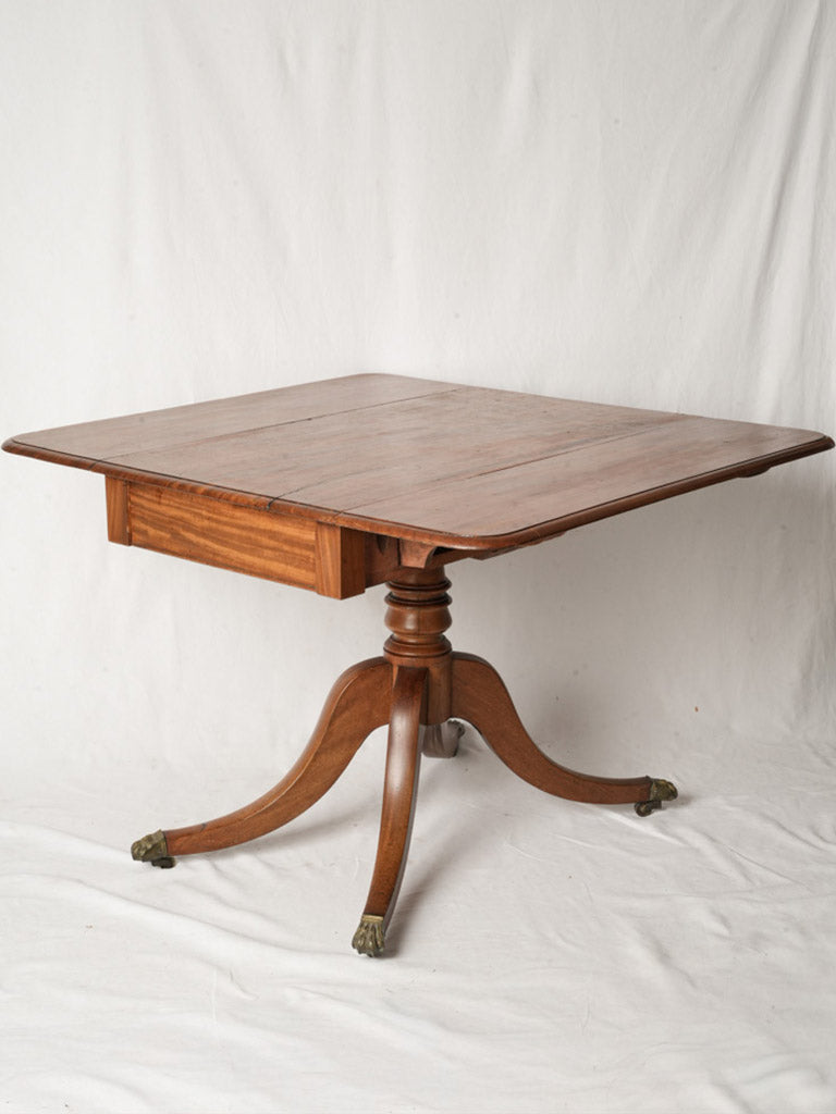 Victorian casters supported table