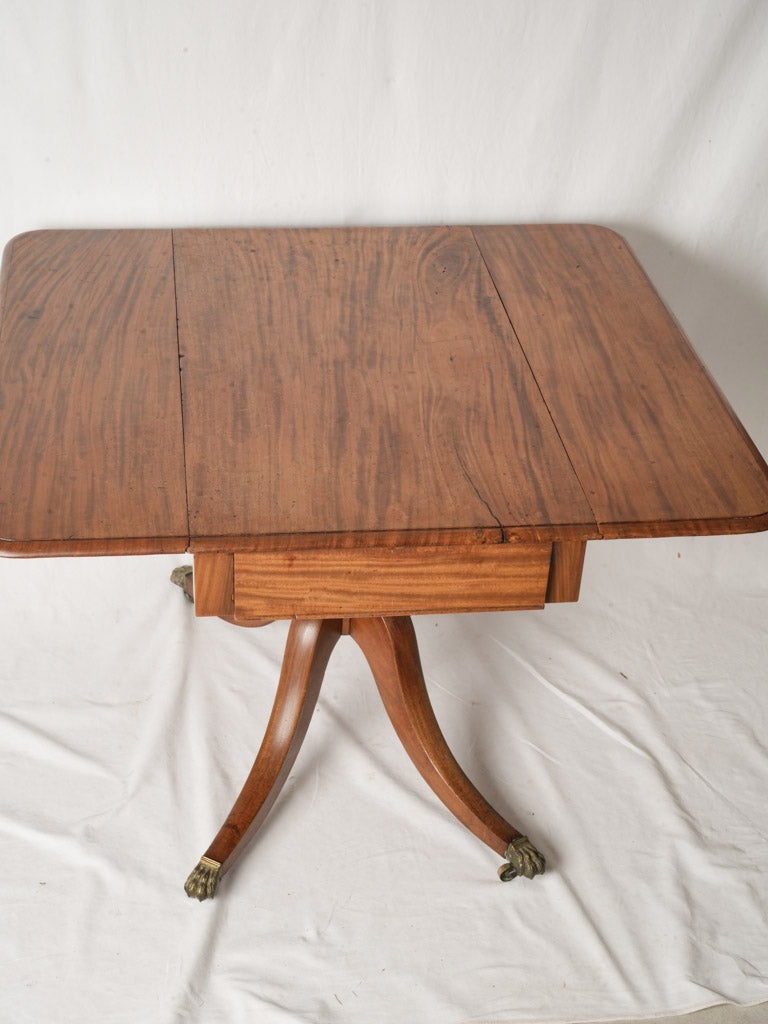 Honeyed glow drawing room table