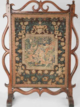 Classic French fire screen tapestry