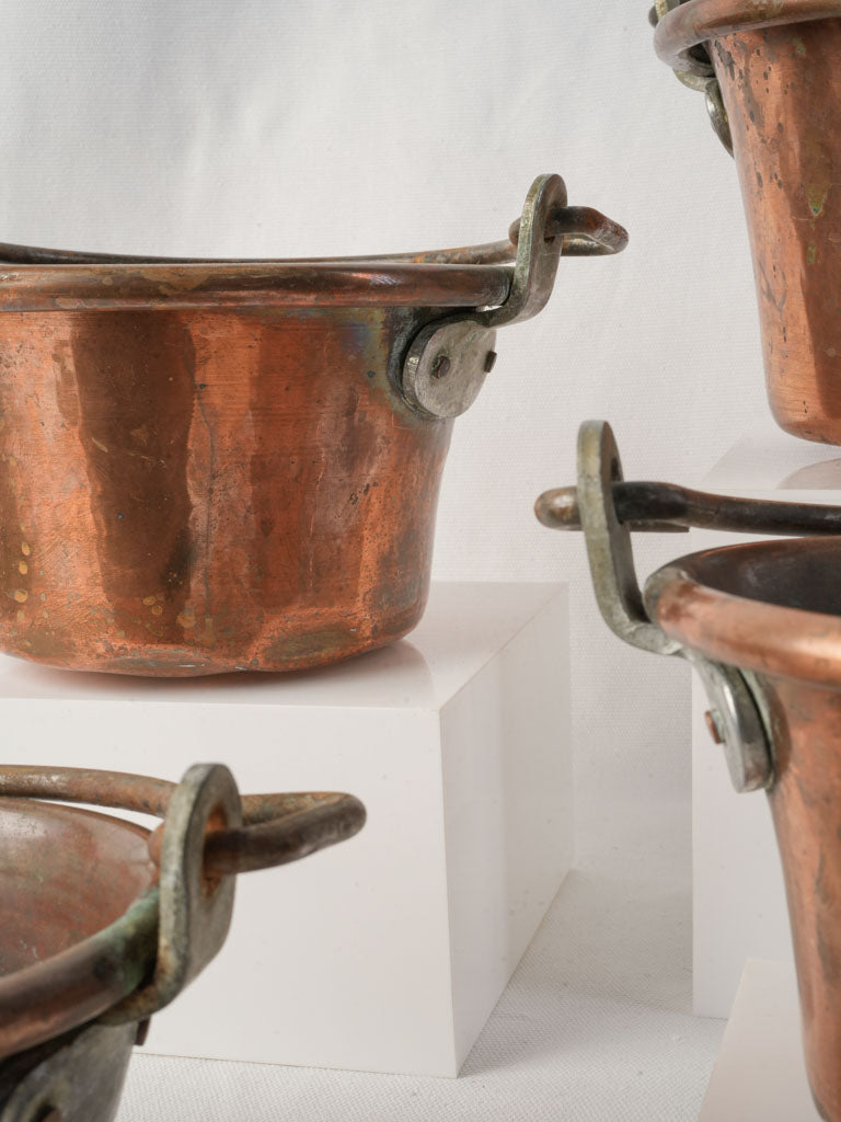 Timeless French Copper Container Set  