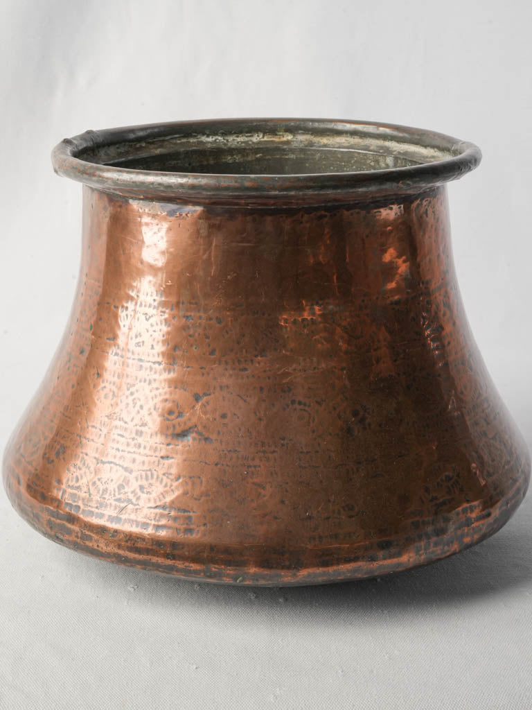 Antique French copper vessel