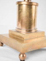 Sculpture of Winged Nike goddess of victory - brass & bronze 30¼"