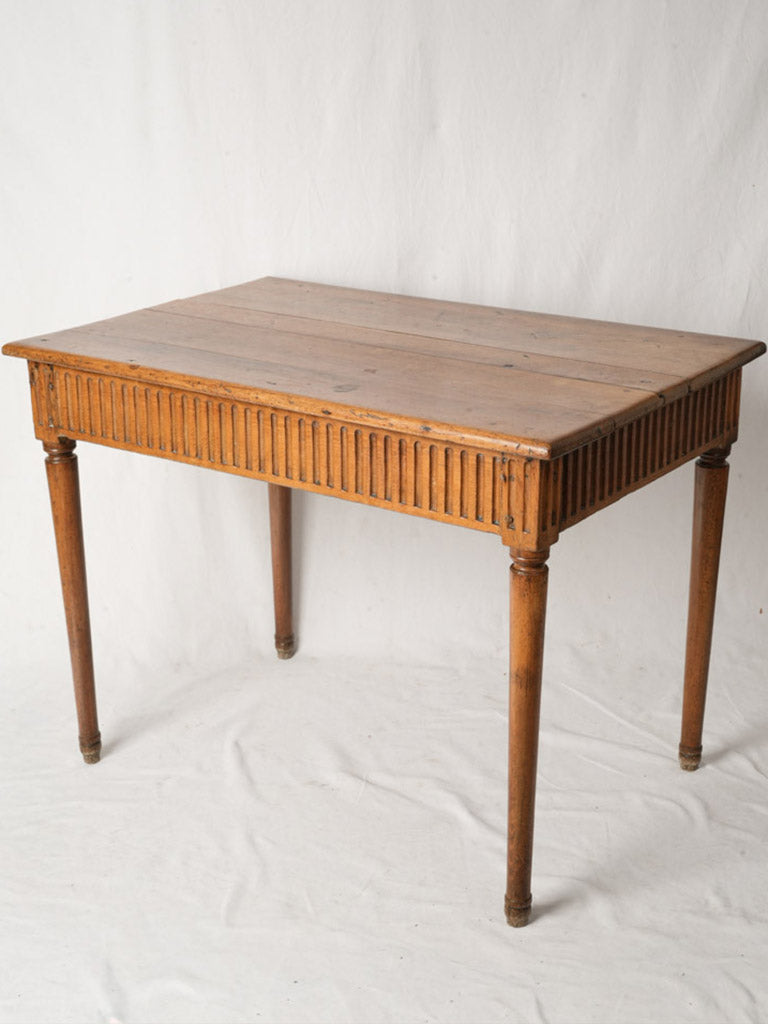 Timeworn Fluted Apron Table  