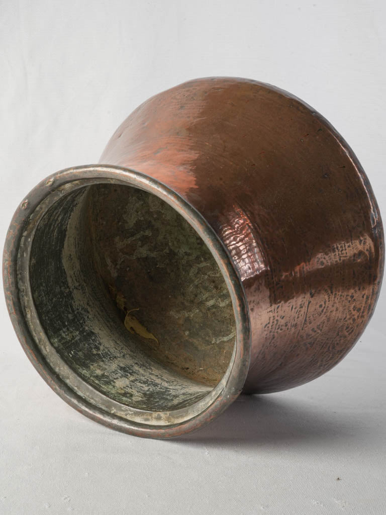 Warm-toned antique decorative vase