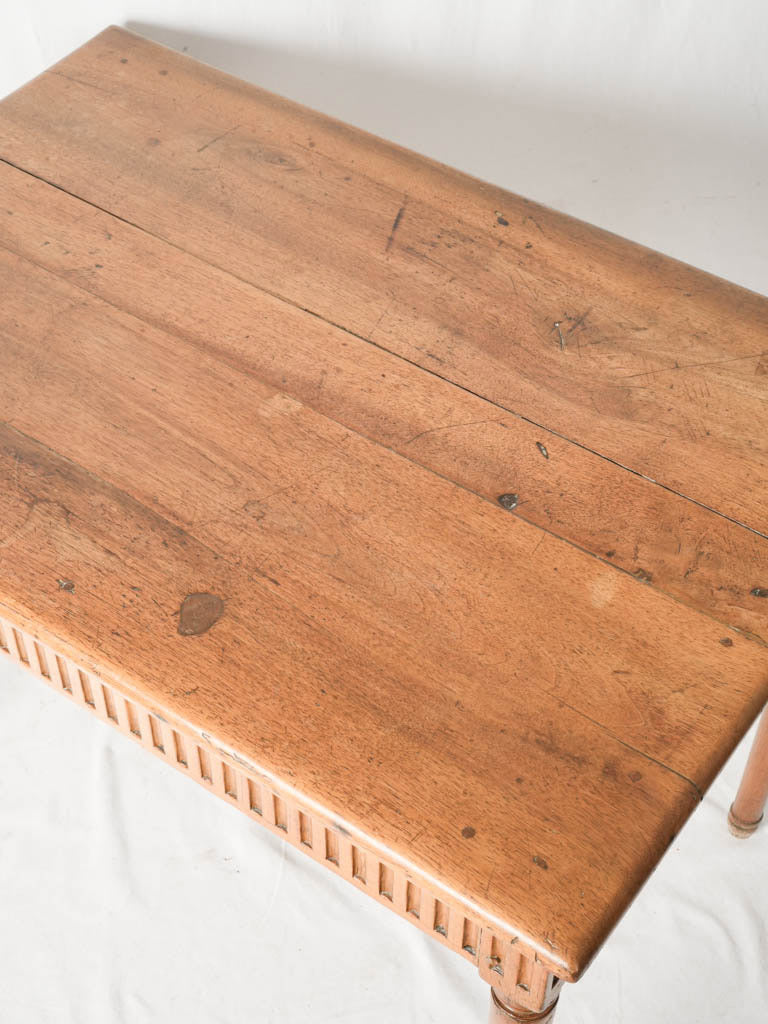 Warm Honeyed Tone Writing Desk  