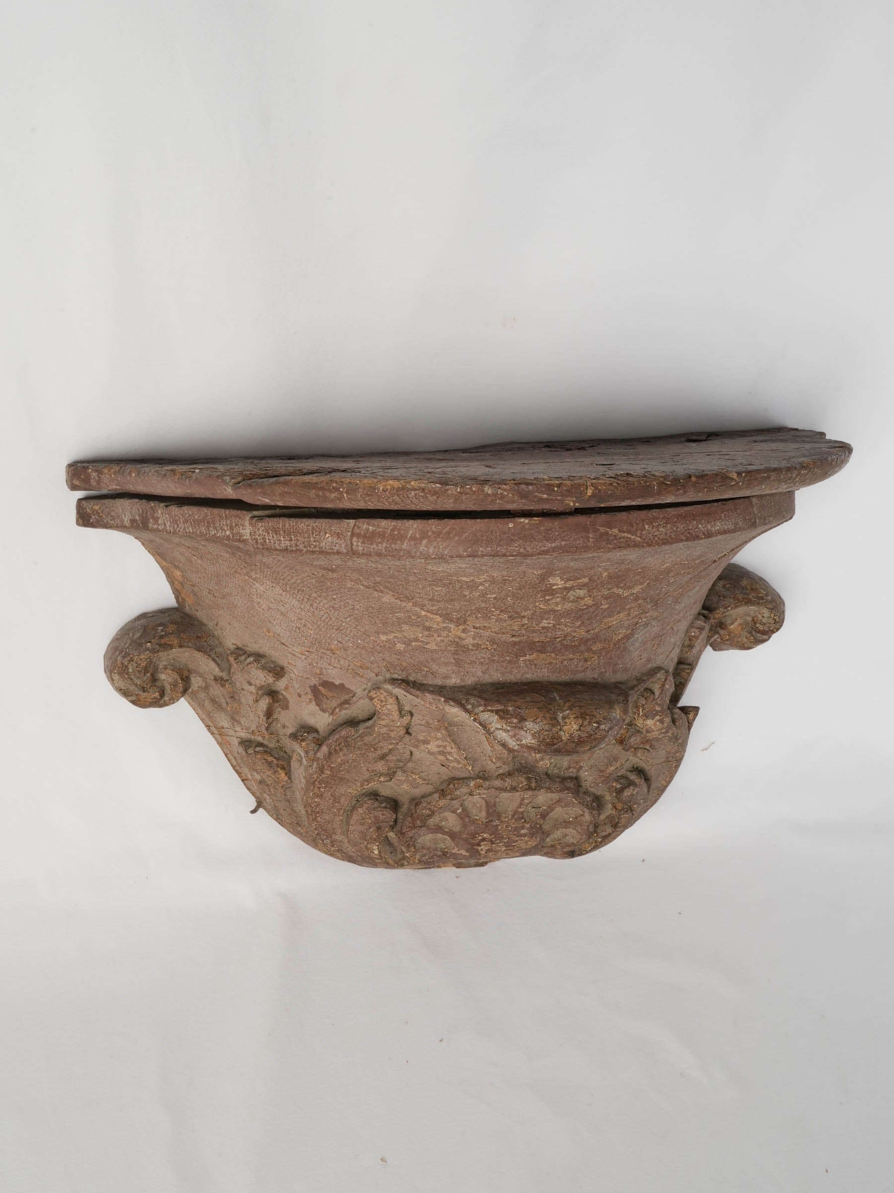 Louis XV Period Carved and Painted Floating Console - 11½" x 18½"