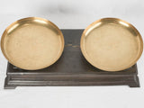 Antique mercantile scales - brass and cast iron 29¼"