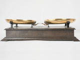 Antique mercantile scales - brass and cast iron 29¼"