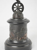 19th century sculpture of Fortuna in bronze 26"