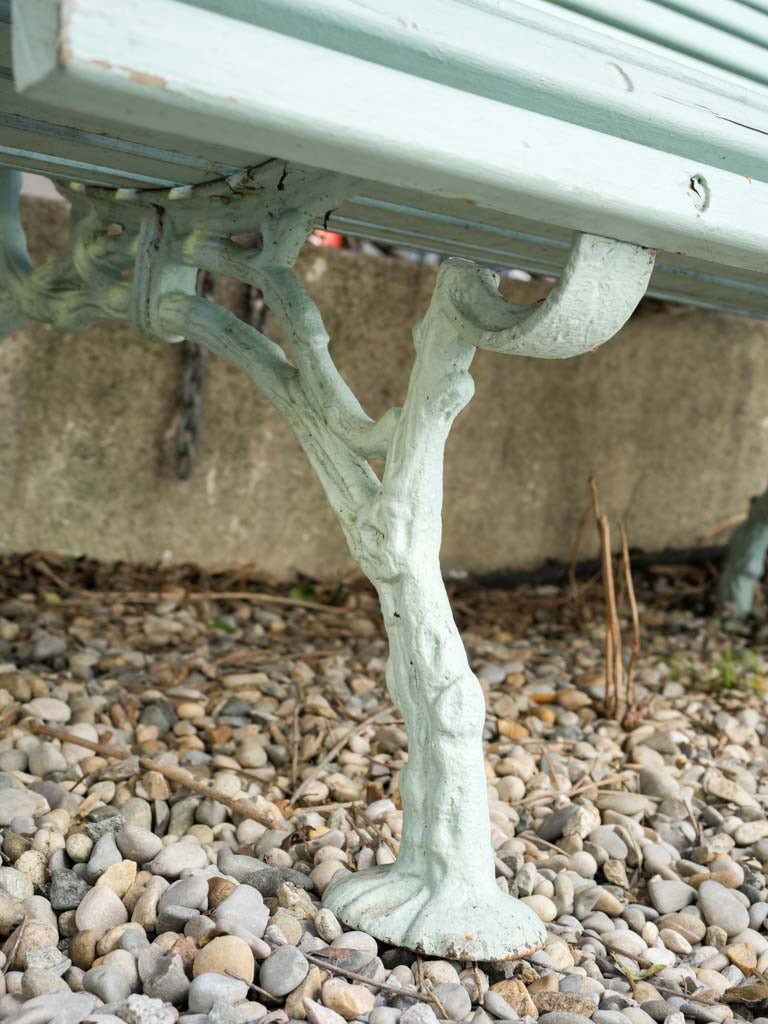 Ornamental decorative outdoor bench