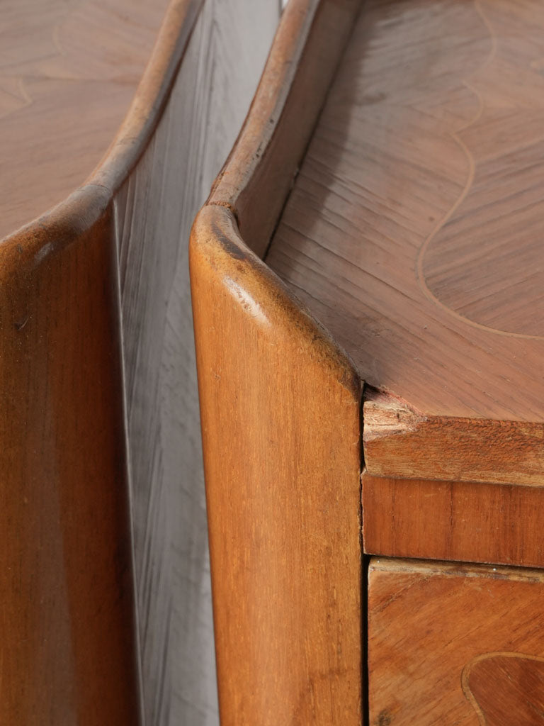 Mellow patina Rococo tables  