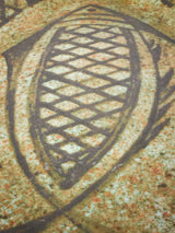 Historic faience fish design plate